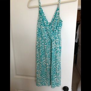 Super soft designer dress from Saks - teal size S
